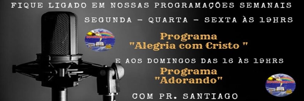 Participem conosco ao vivo clique no banners